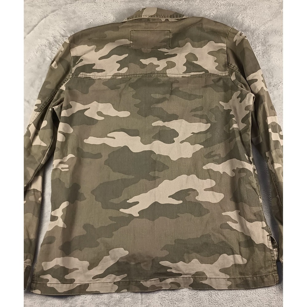 Aeropostale Women's Camo Utility Jacket Size L Mechanic Style Excellent - Picture 6 of 8